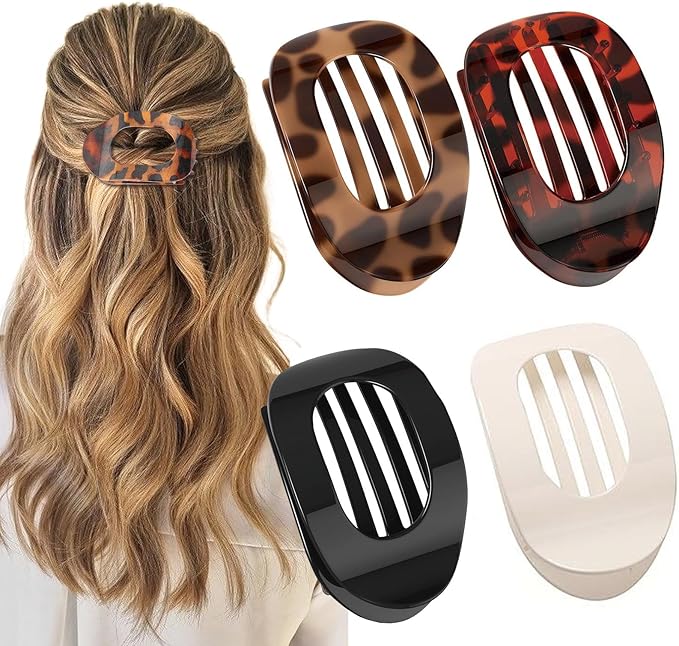 Luneya – Minimalist Flat Hair Clips for Everyday Elegance