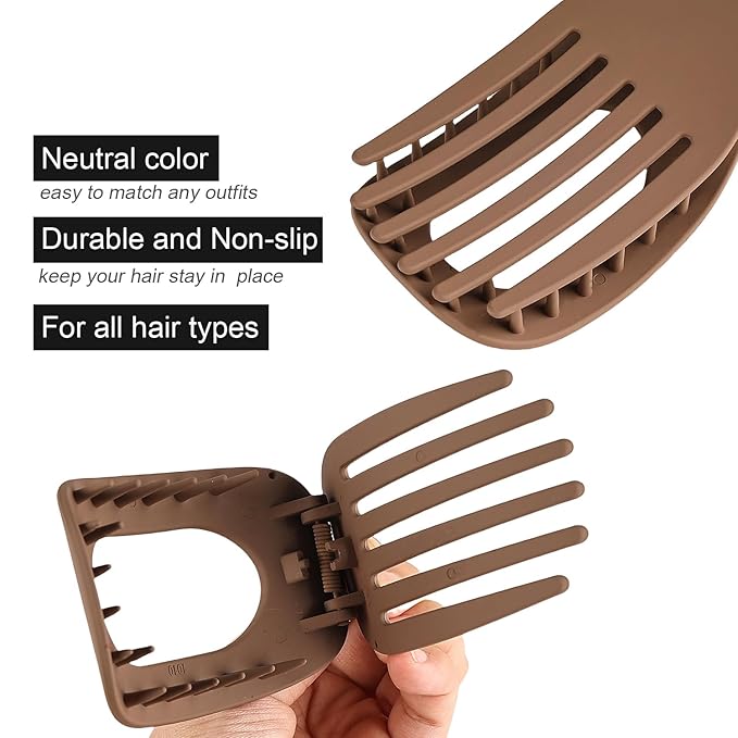 Luneya – Minimalist Flat Hair Clips for Everyday Elegance