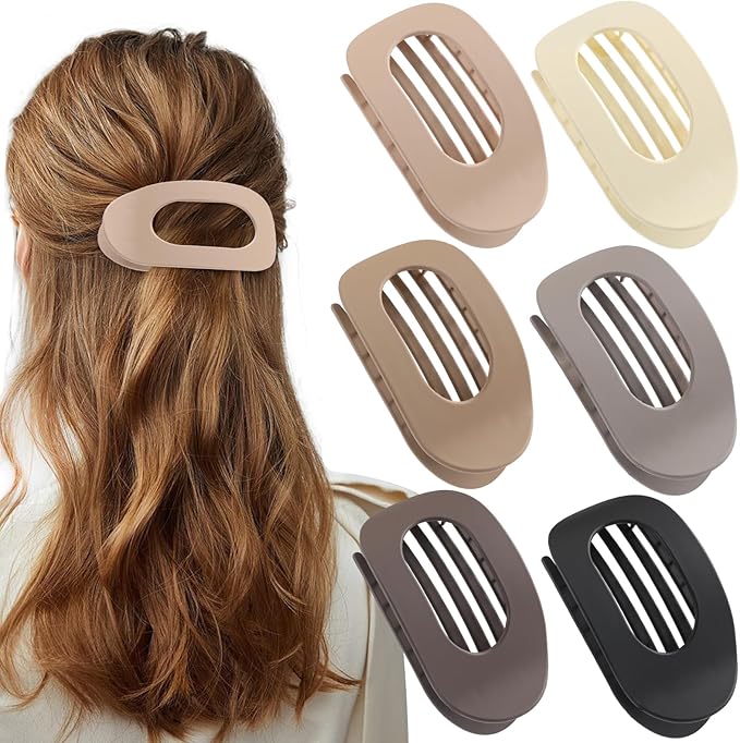 Luneya – Minimalist Flat Hair Clips for Everyday Elegance